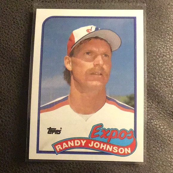Topps Other - Randy Johnson Rookie Card, topps 1989 baseball